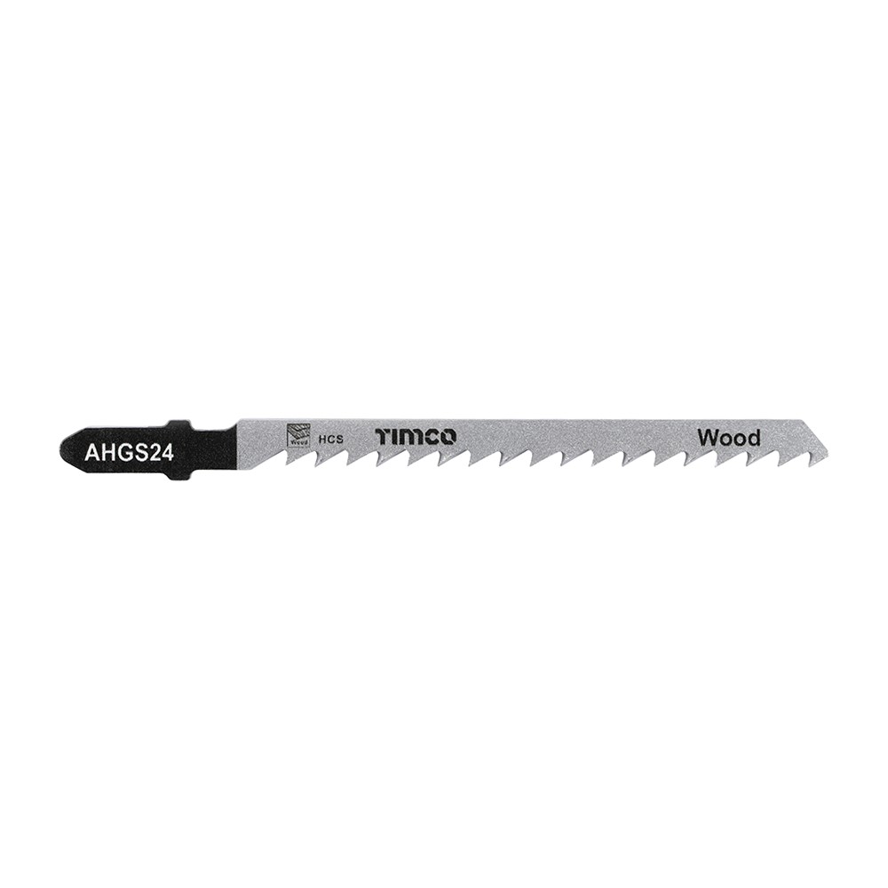 TIMCO Jigsaw Blades - Wood Cutting - HCS Blades T244D (5 Pack)