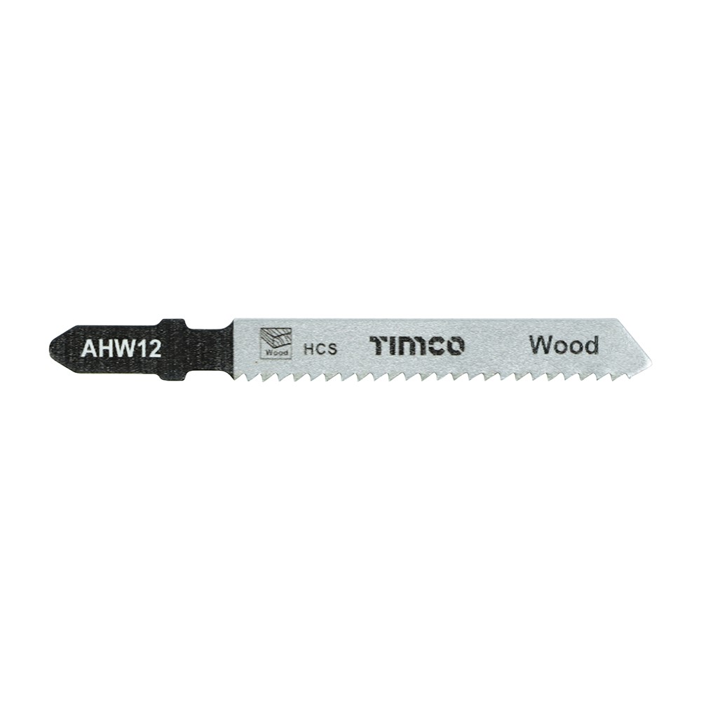 TIMCO Jigsaw Blades - Wood Cutting - HCS Blades T119B (5 Pack)