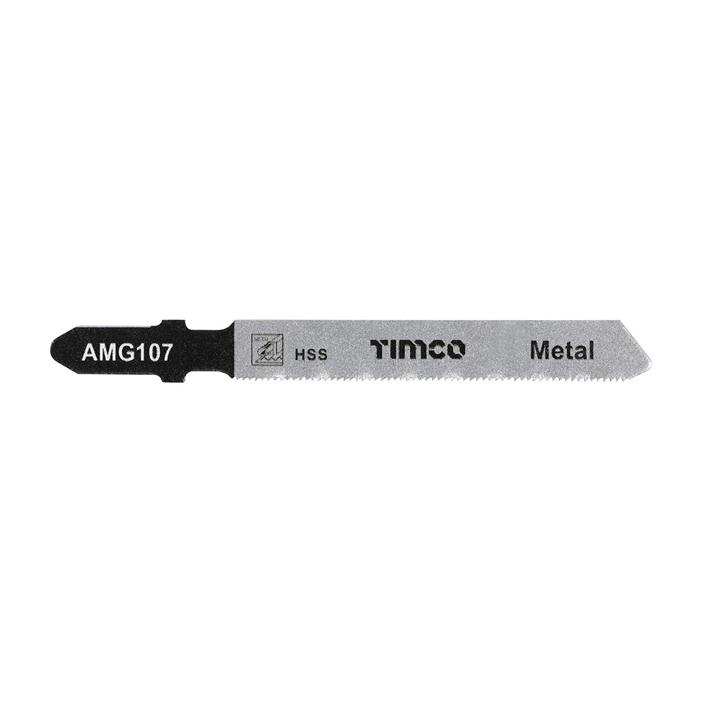 TIMCO Jigsaw Blades - Metal Cutting - HSS Blades T118G (5 Pack)