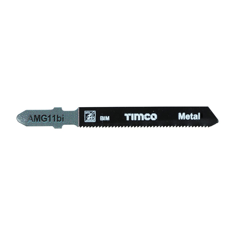 TIMCO Jigsaw Blades - Metal Cutting - Bi-Metal Blades T118AF (5 Pack)