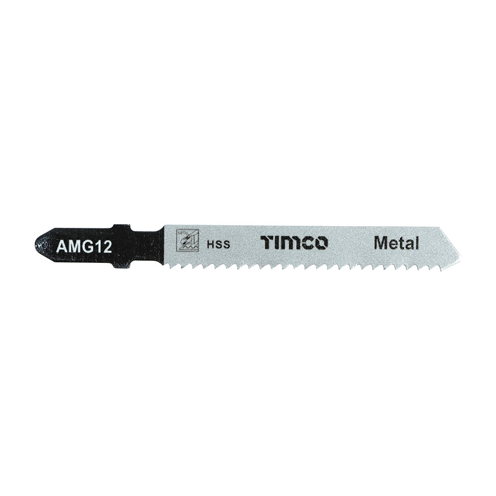 TIMCO Jigsaw Blades - Metal Cutting - HSS Blades T118B(5 Pack)