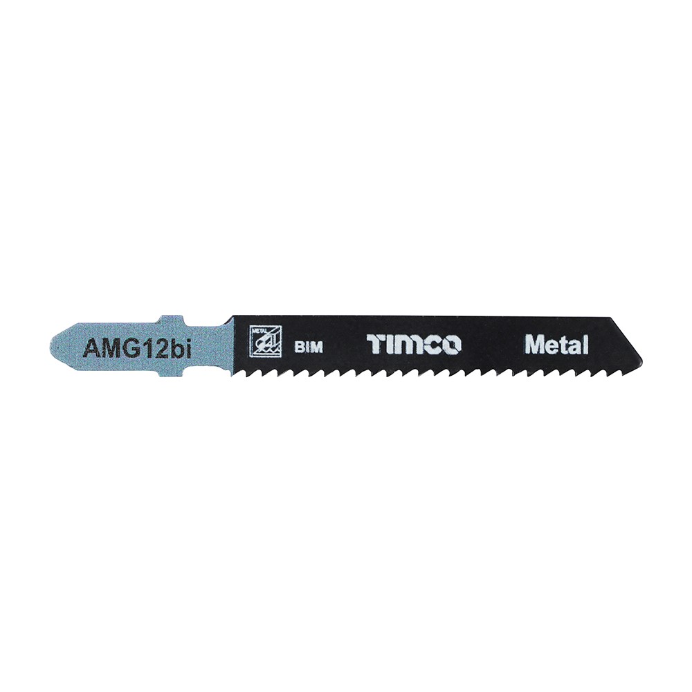 TIMCO Jigsaw Blades - Metal Cutting - Bi-Metal Blades T118BF (5 Pack)