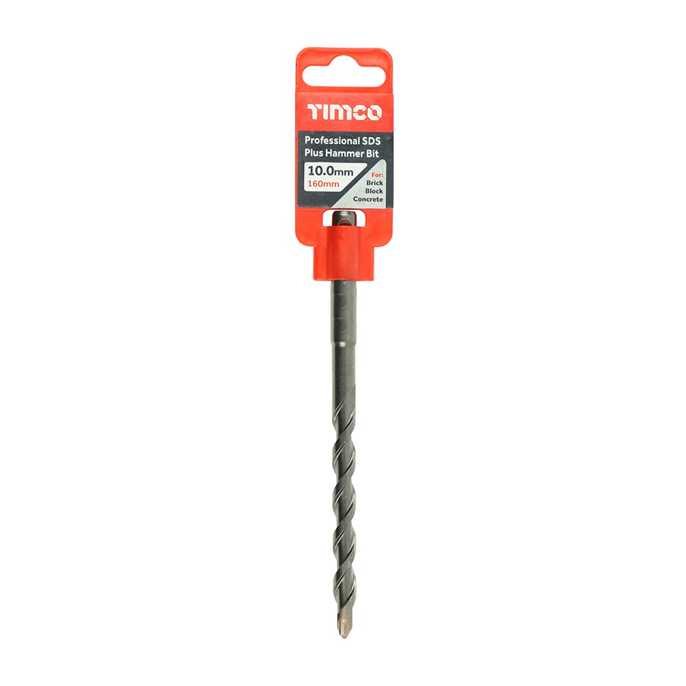 TIMCO Professional SDS Plus Hammer Bit 10.0 x 160mm