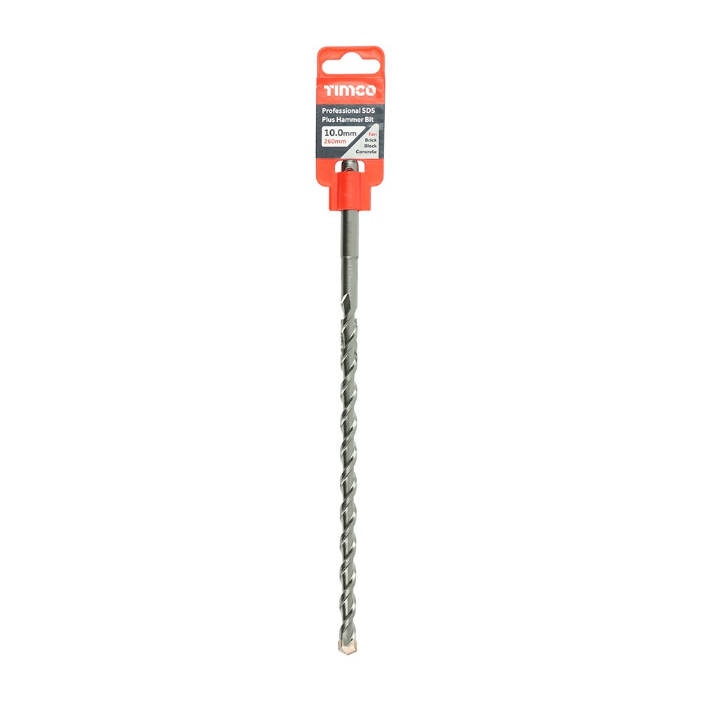 TIMCO Professional SDS Plus Hammer Bit 10.0 x 260mm