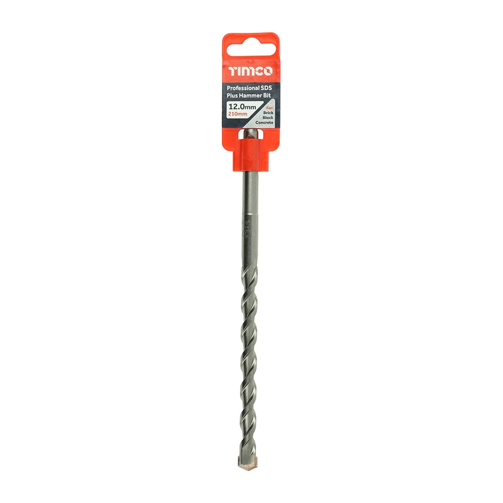 TIMCO Professional SDS Plus Hammer Bit 12.0 x 210mm