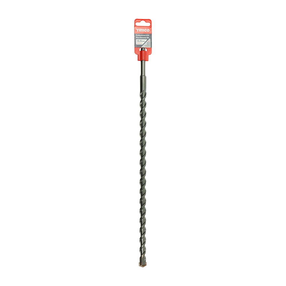 TIMCO Professional SDS Plus Hammer Bit 16.0 x 450mm
