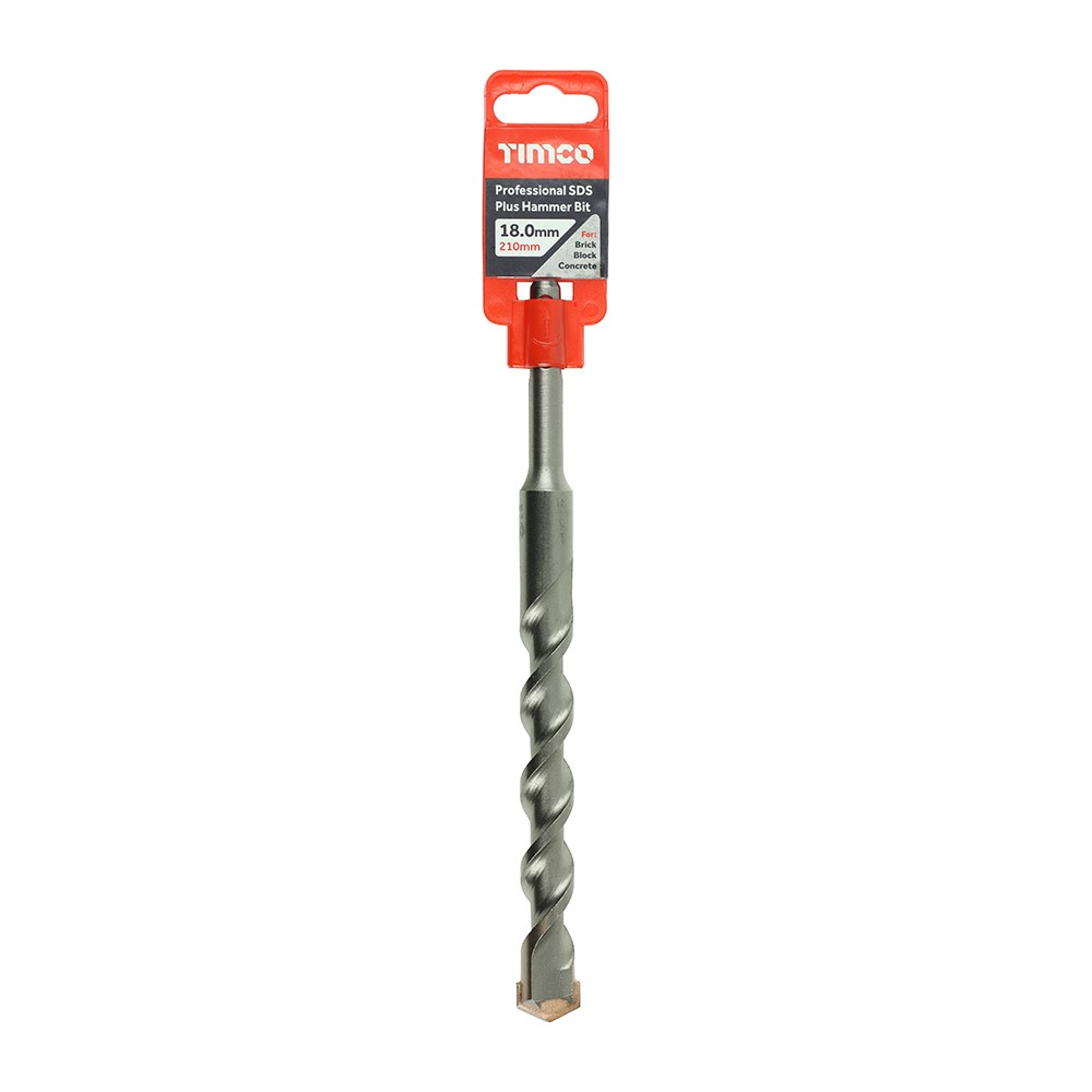 TIMCO Professional SDS Plus Hammer Bit 18.0 x 210mm