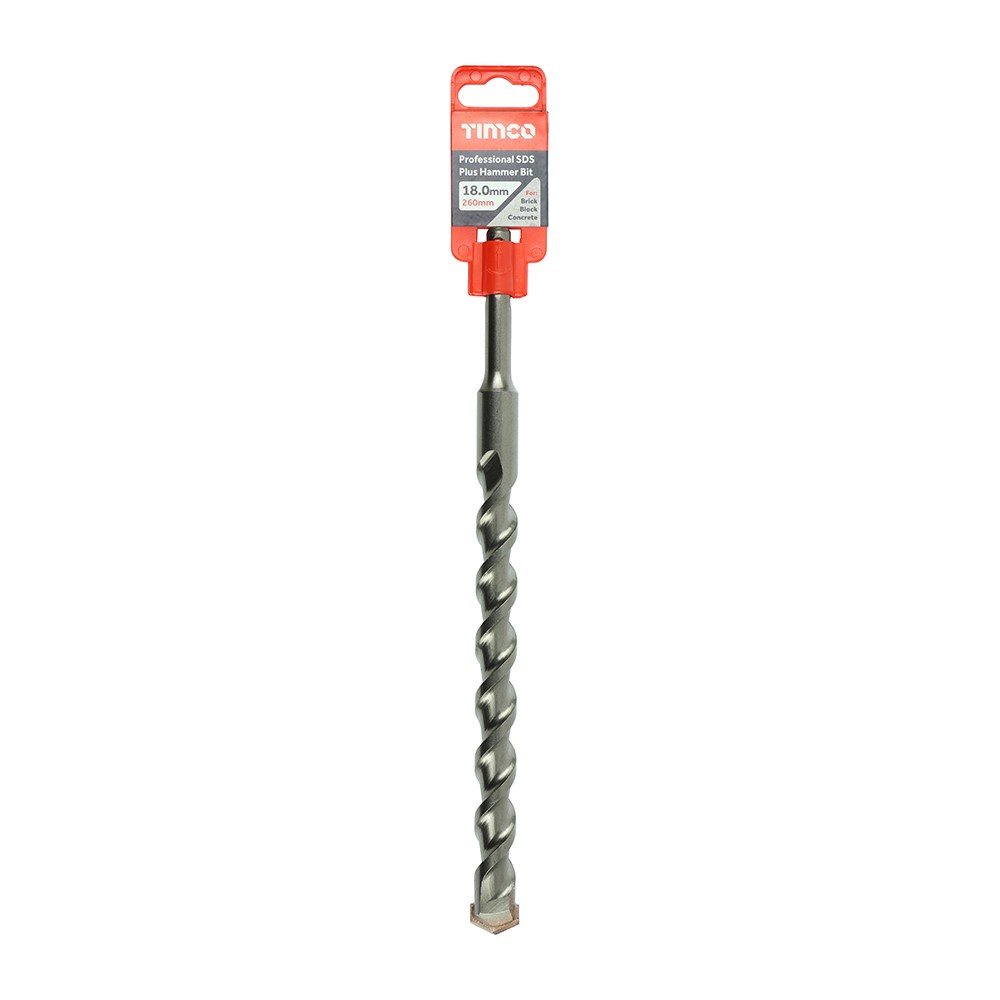 TIMCO Professional SDS Plus Hammer Bit 18.0 x 260mm