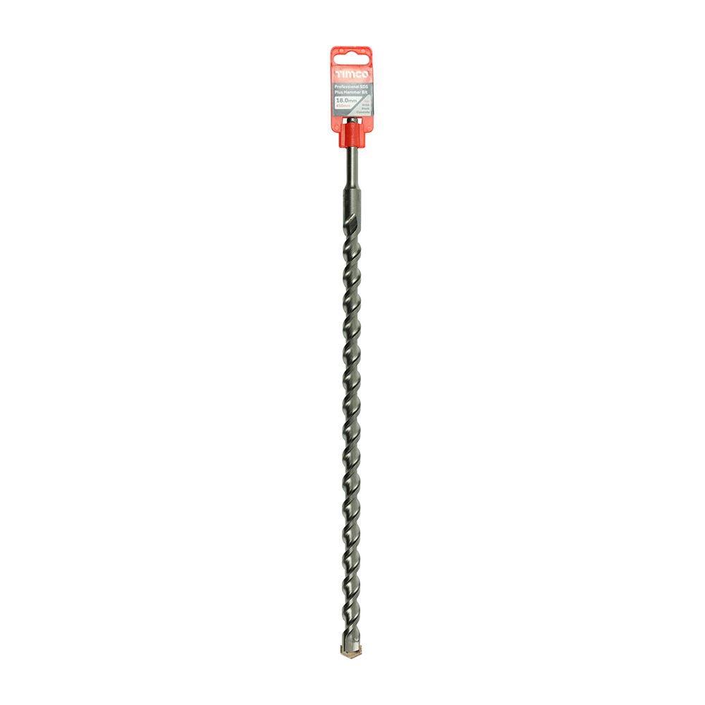 TIMCO Professional SDS Plus Hammer Bit 18.0 x 450mm