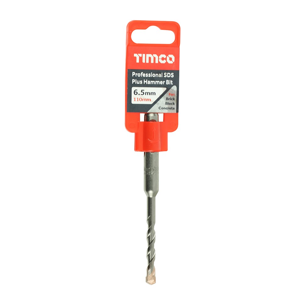 TIMCO Professional SDS Plus Hammer Bit 6.5 x 110mm