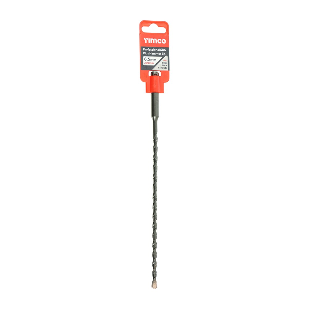 TIMCO Professional SDS Plus Hammer Bit 6.5 x 260mm