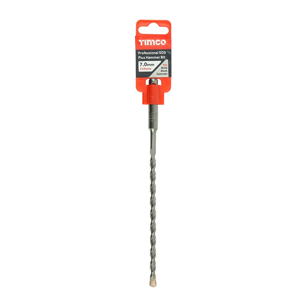 TIMCO Professional SDS Plus Hammer Bit 7.0 x 210mm