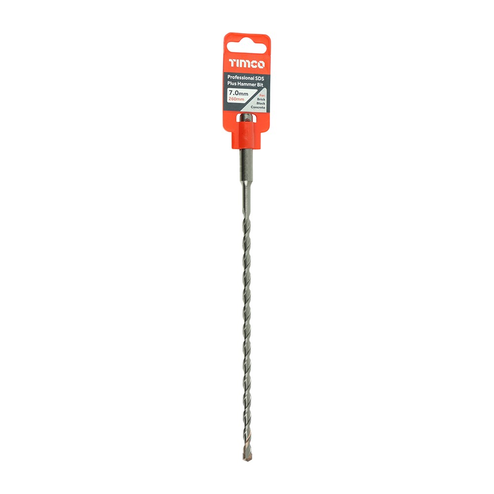 TIMCO Professional SDS Plus Hammer Bit 7.0 x 260mm