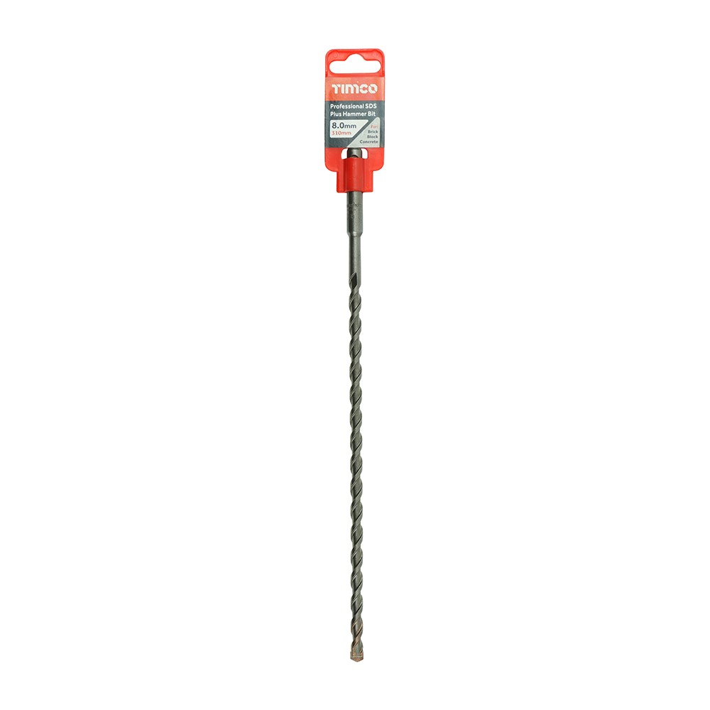 TIMCO Professional SDS Plus Hammer Bit 8.0 x 310mm