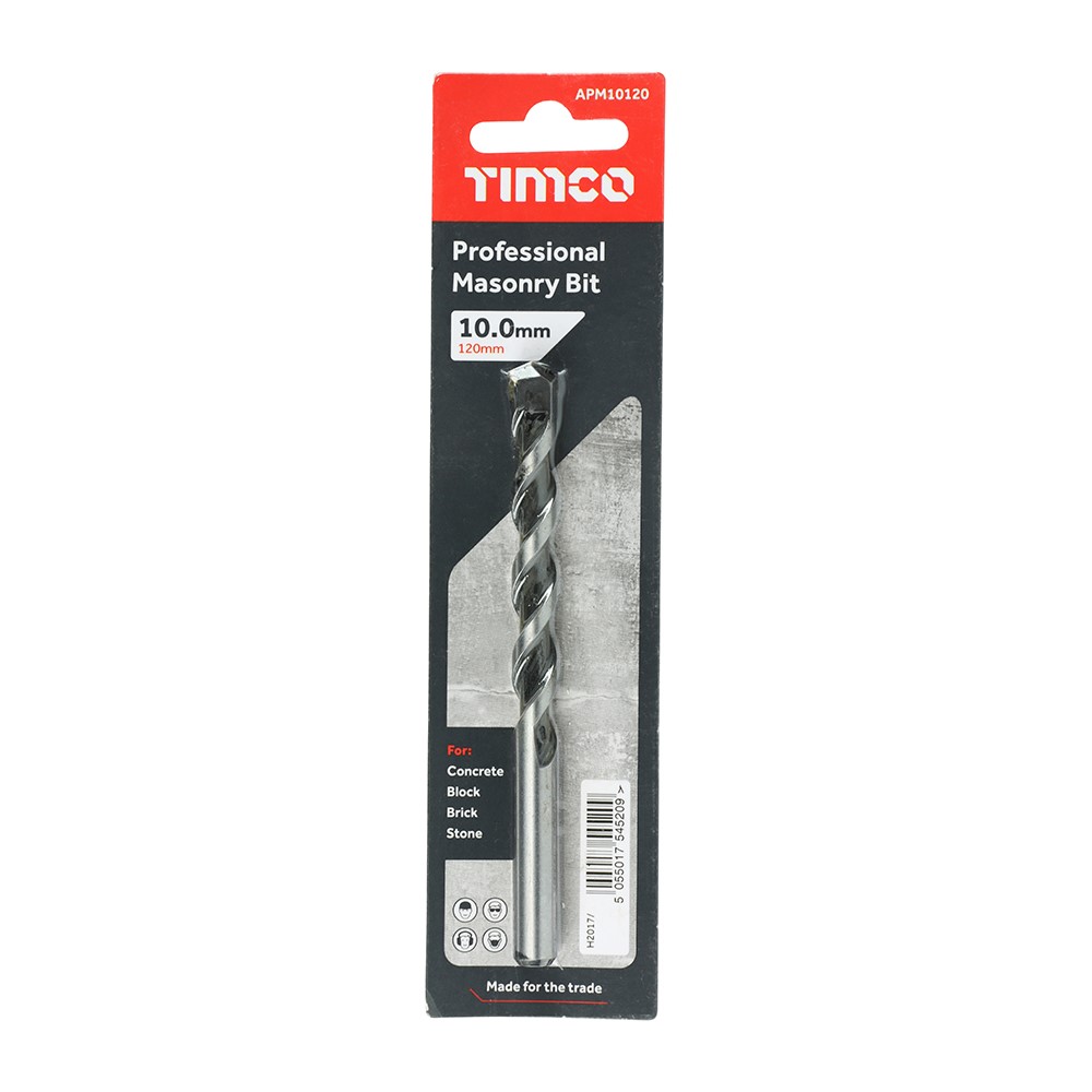 TIMCO Professional Masonry Bit 10.0 x 120mm