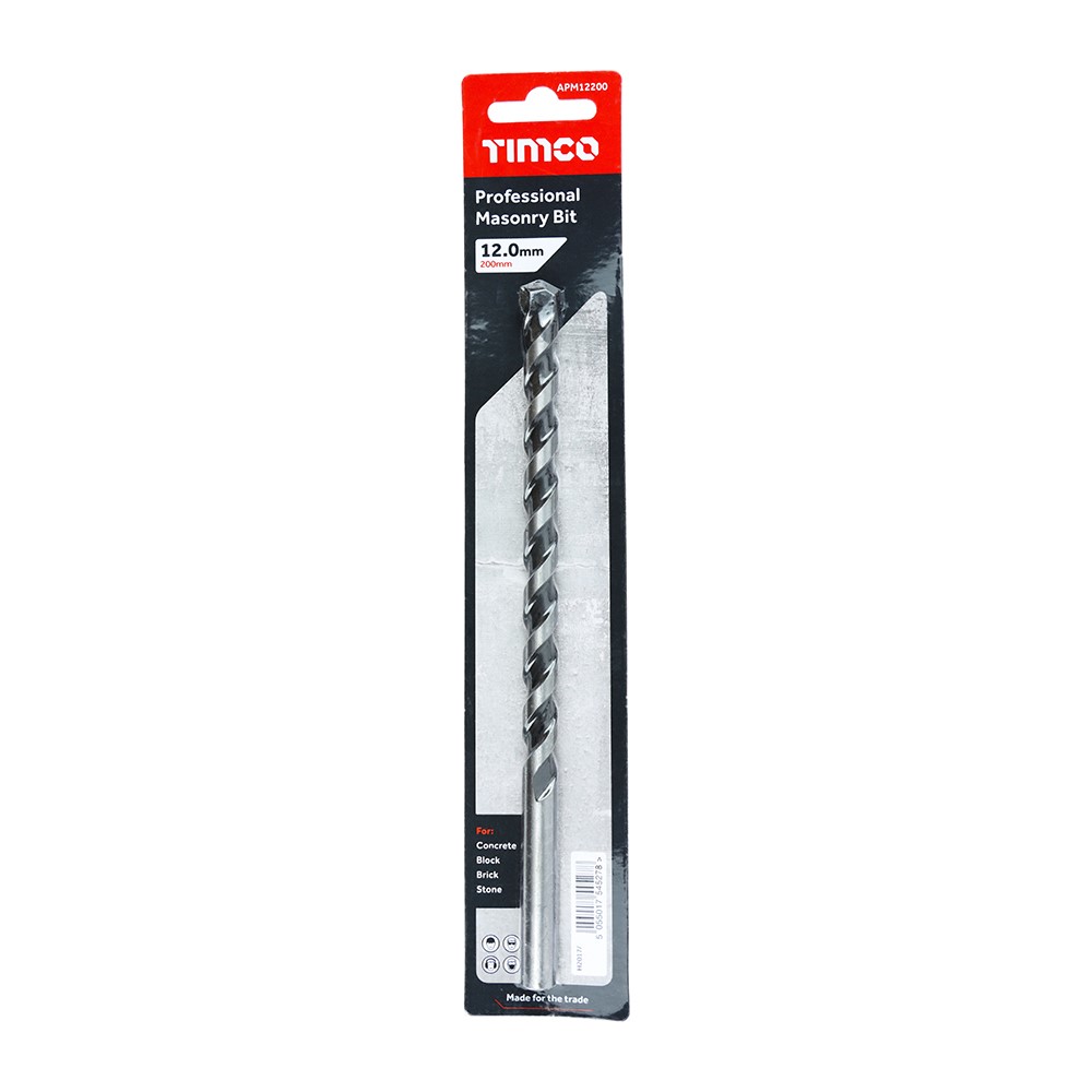 TIMCO Professional Masonry Bit 12.0 x 200mm