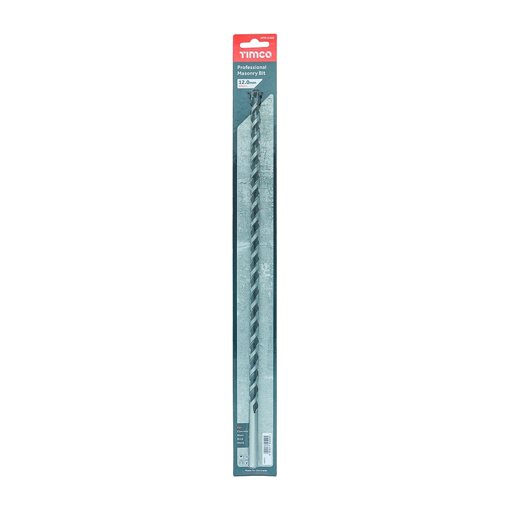 TIMCO Professional Masonry Bit 12.0 x 400mm