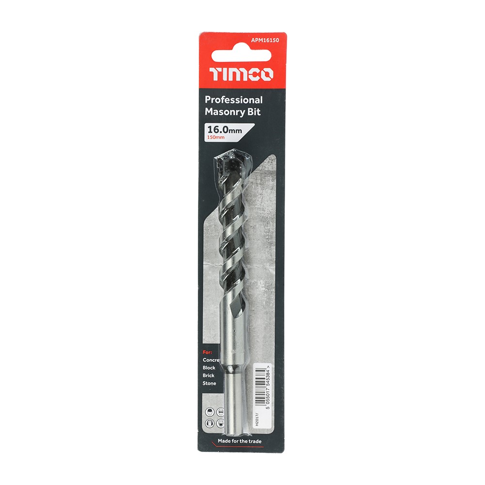 TIMCO Professional Masonry Bit 16.0 x 150mm
