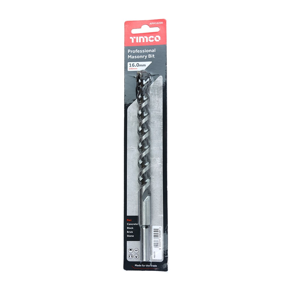 TIMCO Professional Masonry Bit 16.0 x 200mm