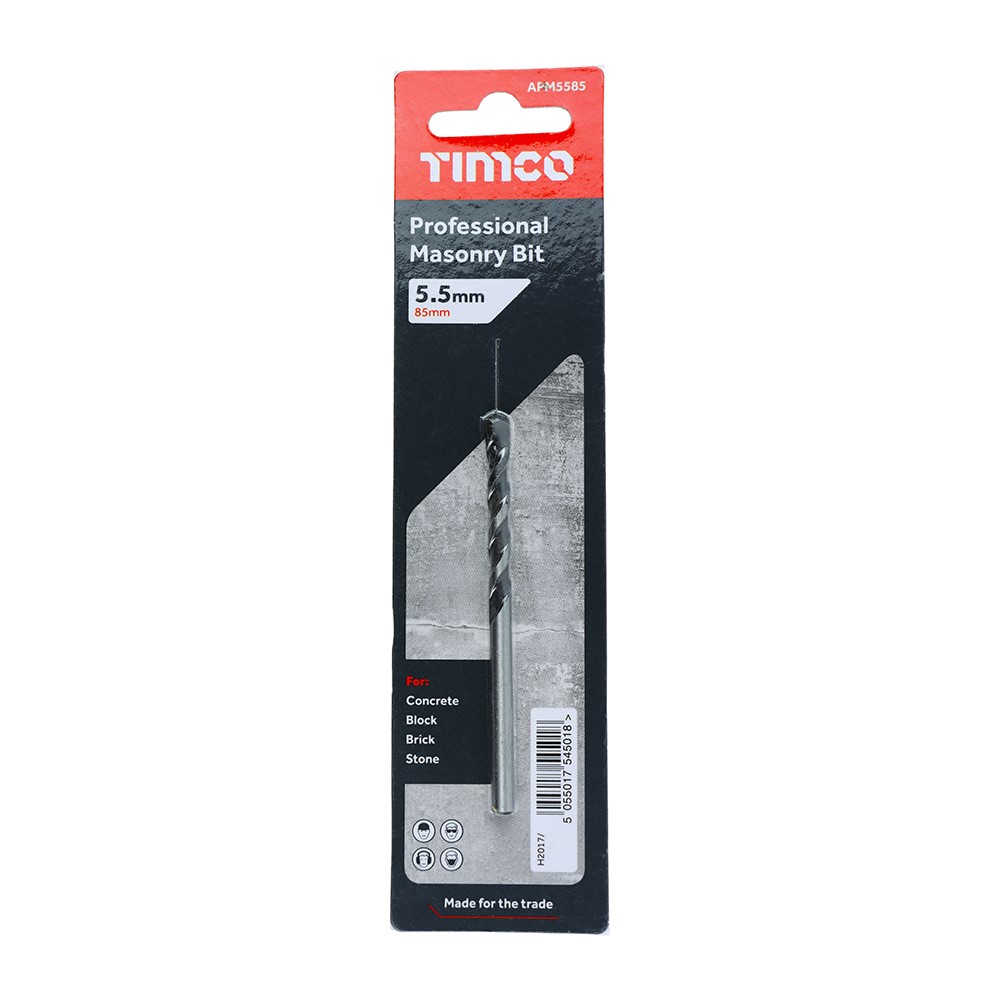 TIMCO Professional Masonry Bit 5.5 x 85mm