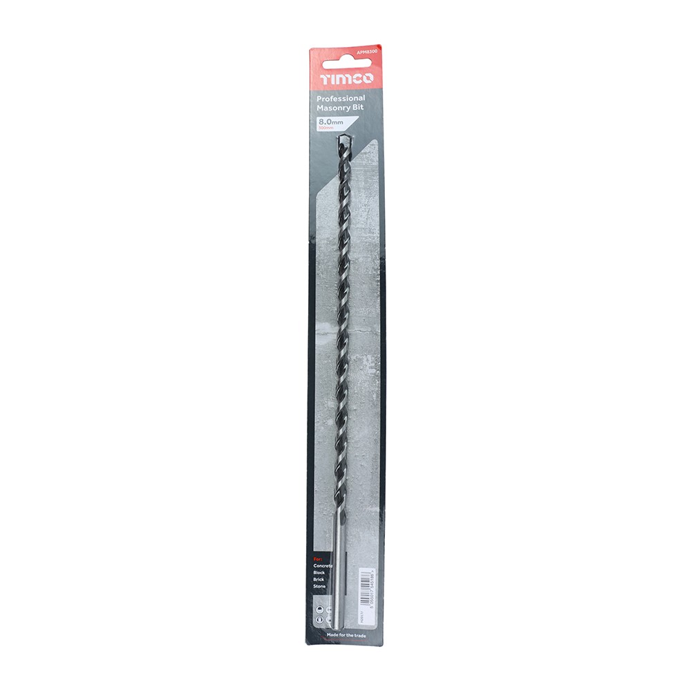 TIMCO Professional Masonry Bit 8.0 x 300mm