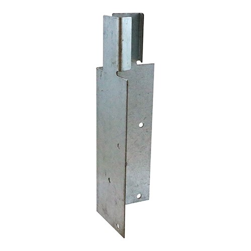 TIMCO Arris Rail Mortice Brackets - Galvanised 200 x 62 x 62mm (Pack of 25)