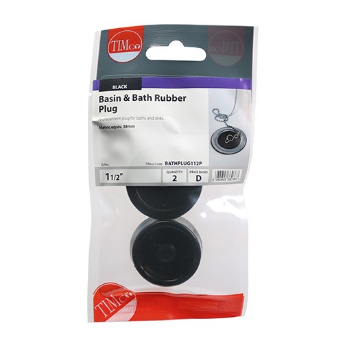 TIMCO Bath & Sink Plugs 1 1/2