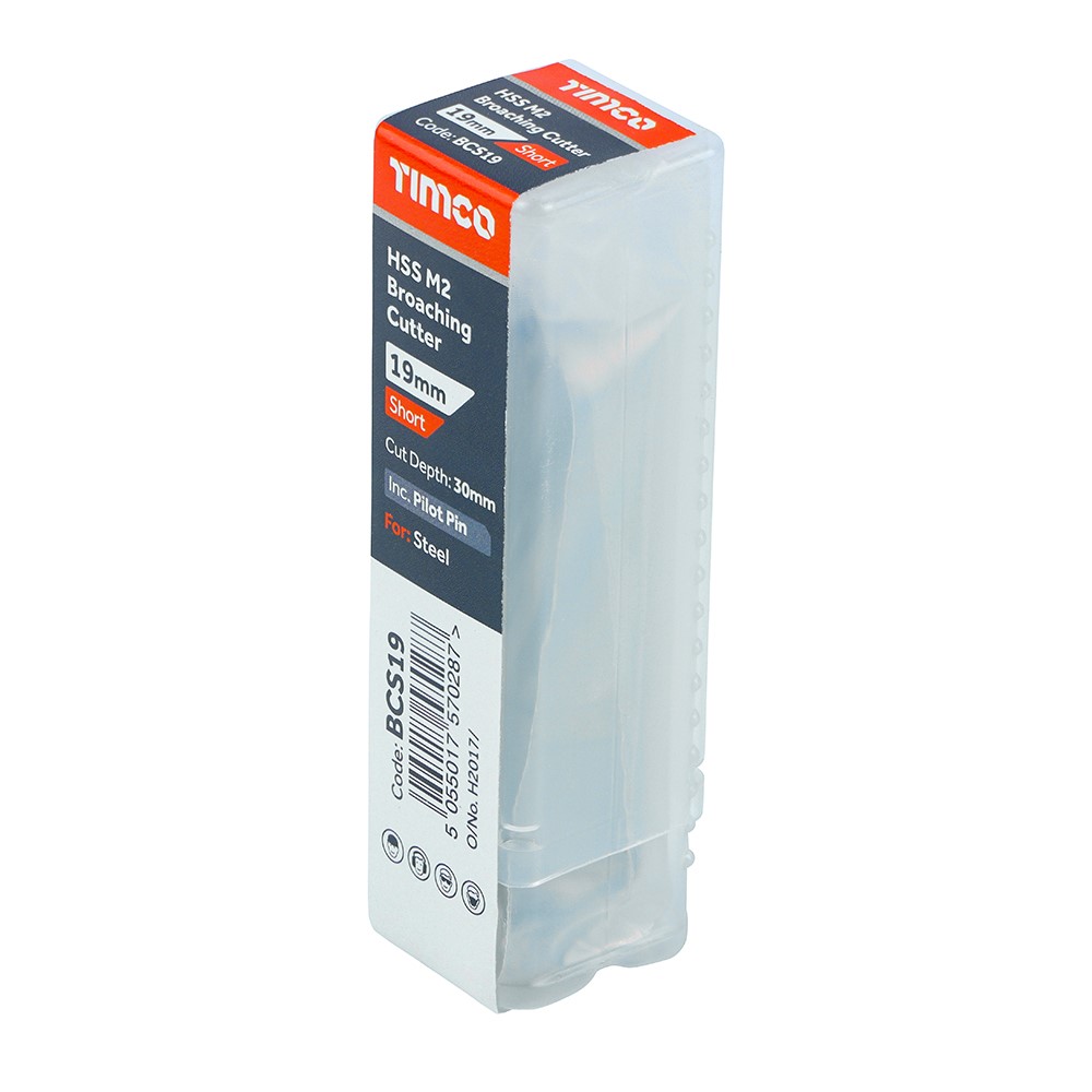 TIMCO Broaching Cutter - Short 19 x 30mm