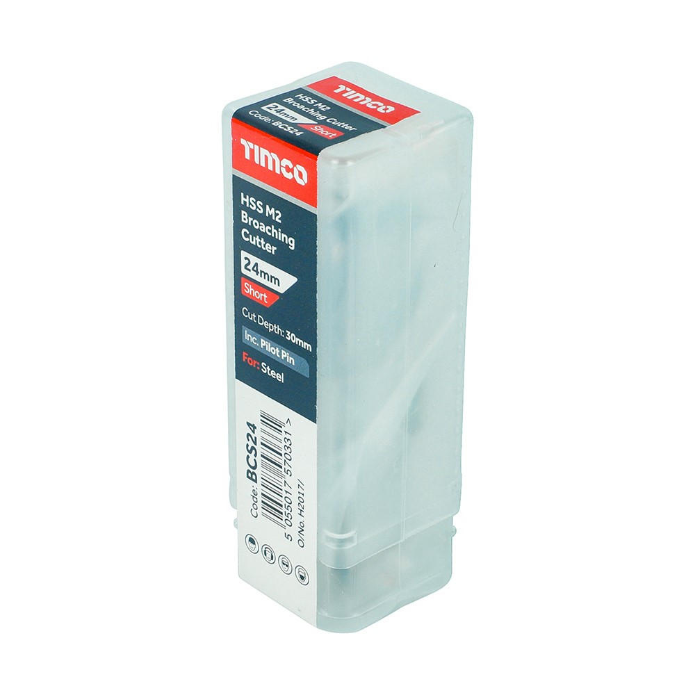 TIMCO Broaching Cutter - Short 24 x 30mm