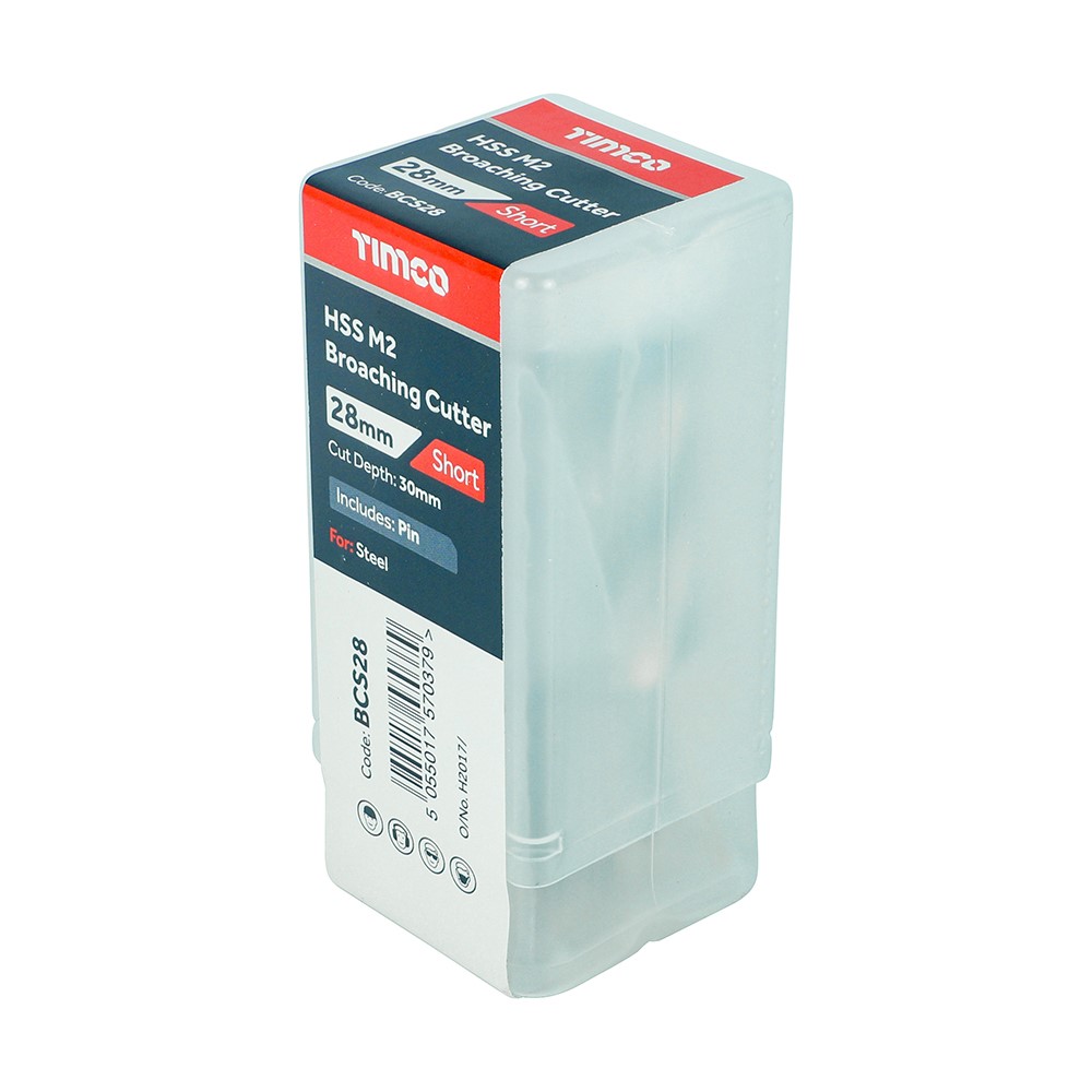 TIMCO Broaching Cutter - Short 28 x 30mm