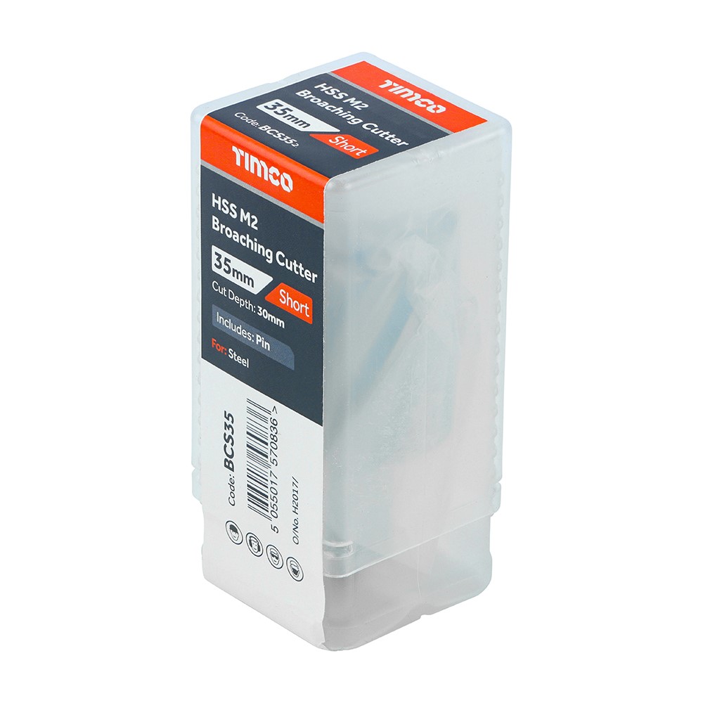 TIMCO Broaching Cutter - Short 35 x 30mm