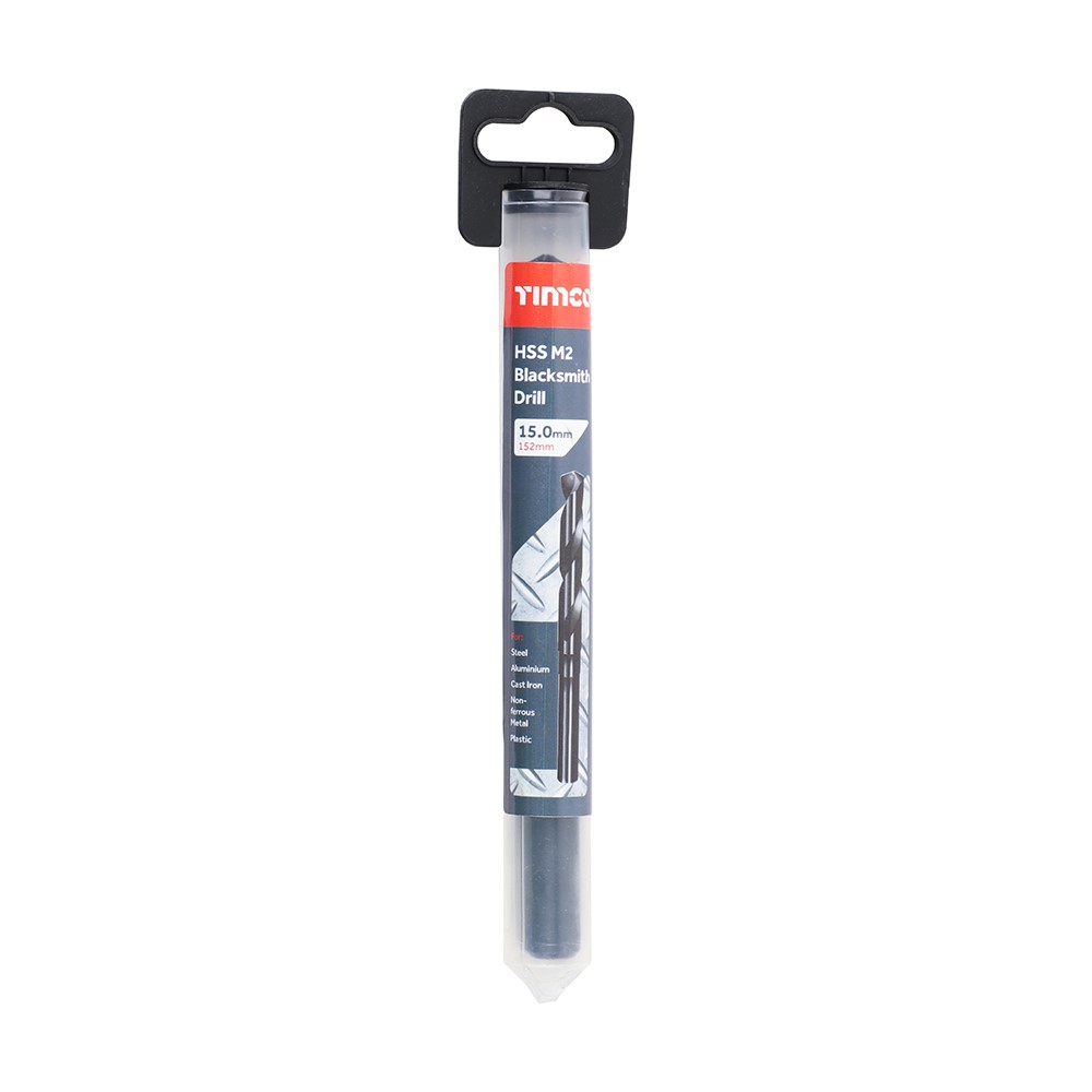TIMCO HSS-M Blacksmith Drill Bit 15.0mm