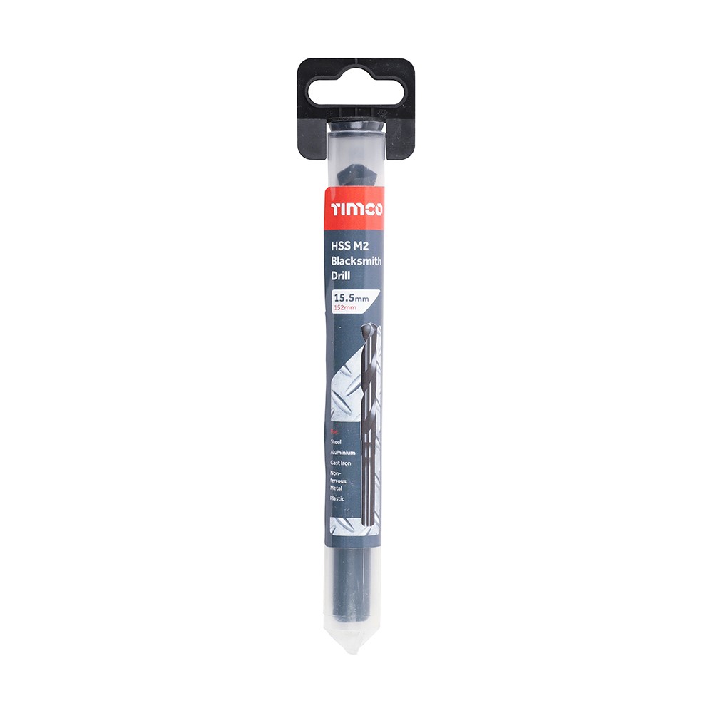 TIMCO HSS-M Blacksmith Drill Bit 15.5mm