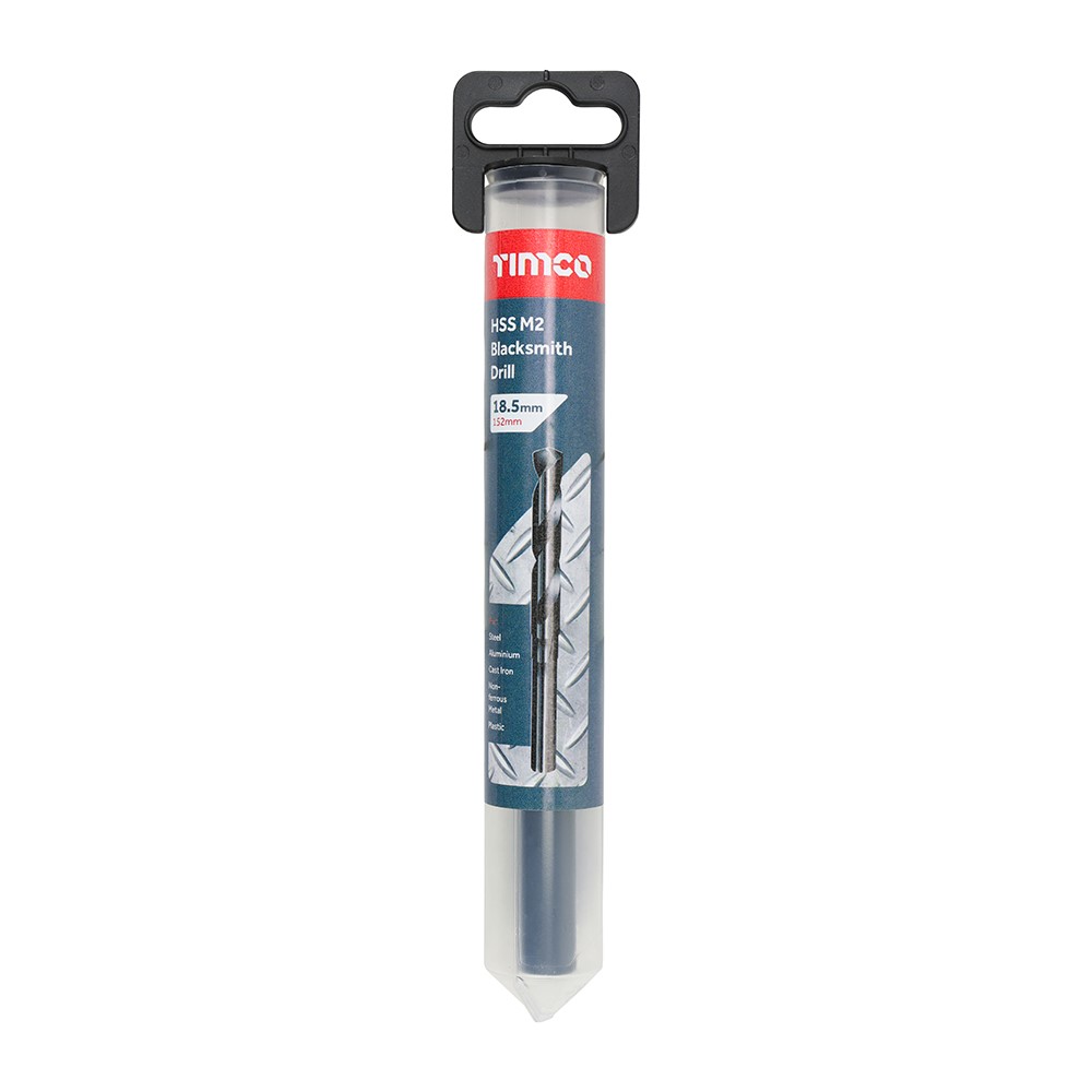 TIMCO HSS-M Blacksmith Drill Bit 18.5mm