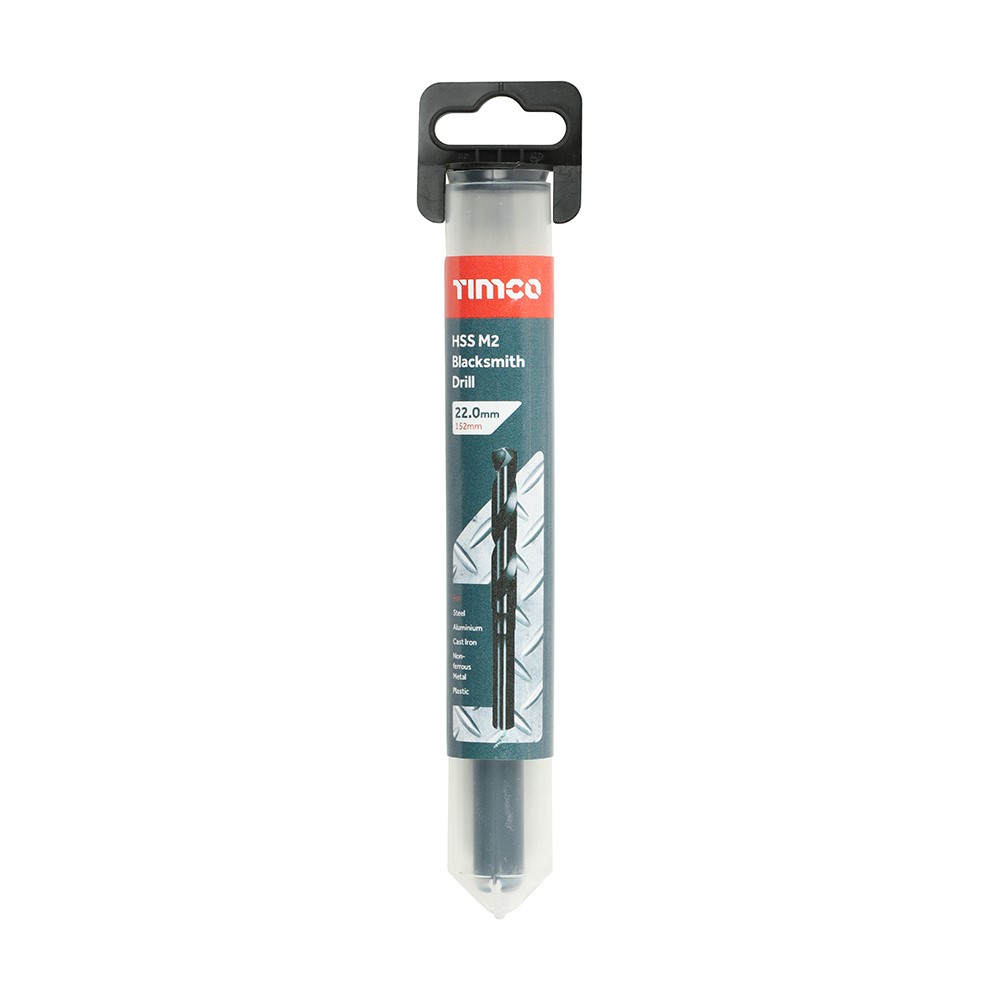TIMCO HSS-M Blacksmith Drill Bit 22.0mm