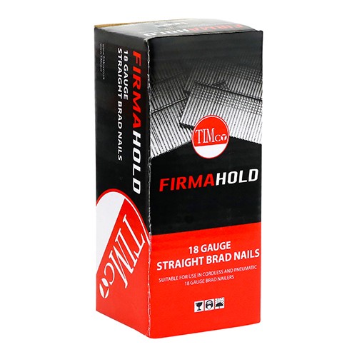TIMCO FirmaHold Collated Brad Nails - 18 Gauge - Straight - A2 Stainless Steel 18g x 19mm (5000 Pack)