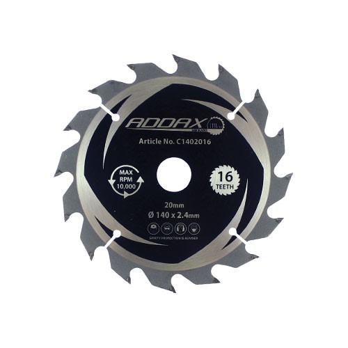 TIMCO Circular Saw Blade - General Purpose - Coarse/Medium 140 x 20mm x 16T