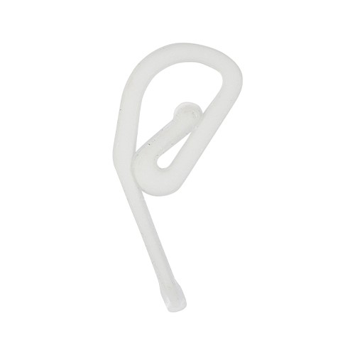 TIMCO Plastic Curtain Hooks - White (35)