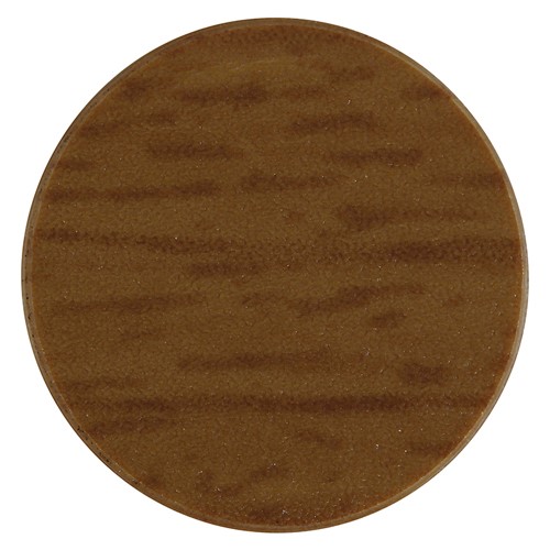 TIMCO Self-Adhesive Cover Caps - Natural Walnut 13mm (112 Pack)