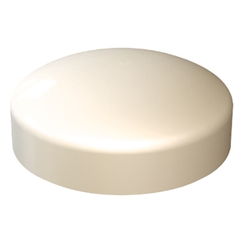 TIMCO Two Piece Screw Caps - Cream to Fit 3.5 to 4.2mm Screw (100 Pack)