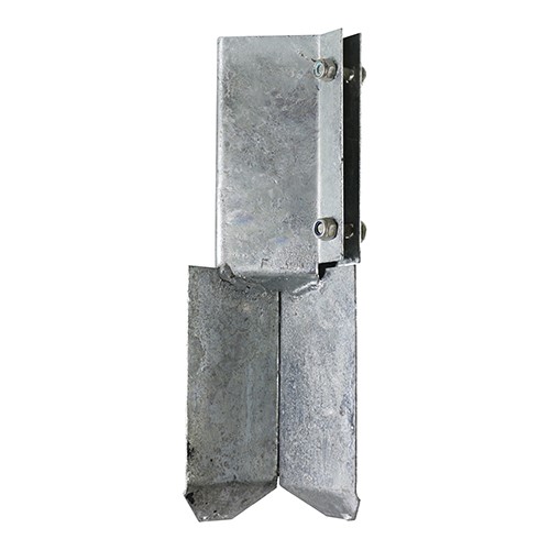 TIMCO Concrete In Shoe - Bolt Secure - Hot Dipped Galvanised 100mm (Pack of 10)