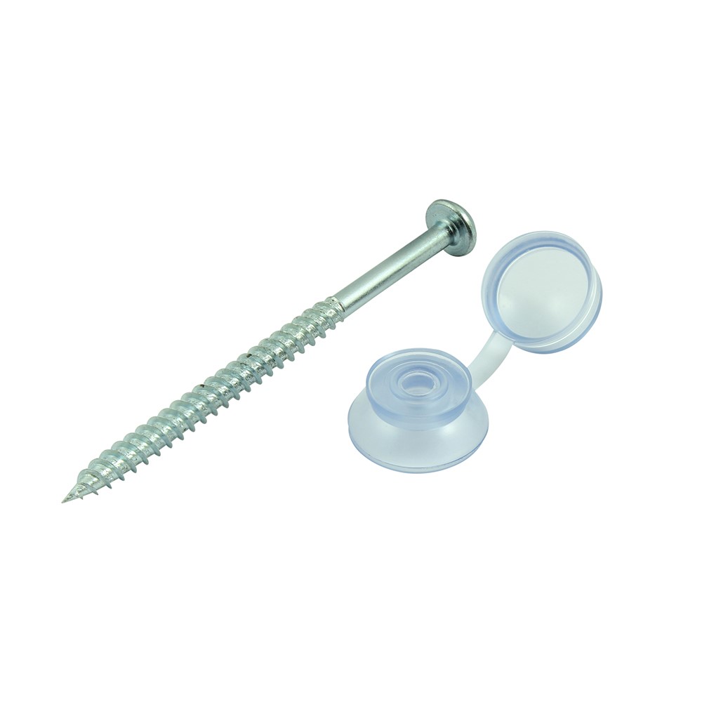 TIMCO Corrugated Sheet Fixings - Clear 10g x 3