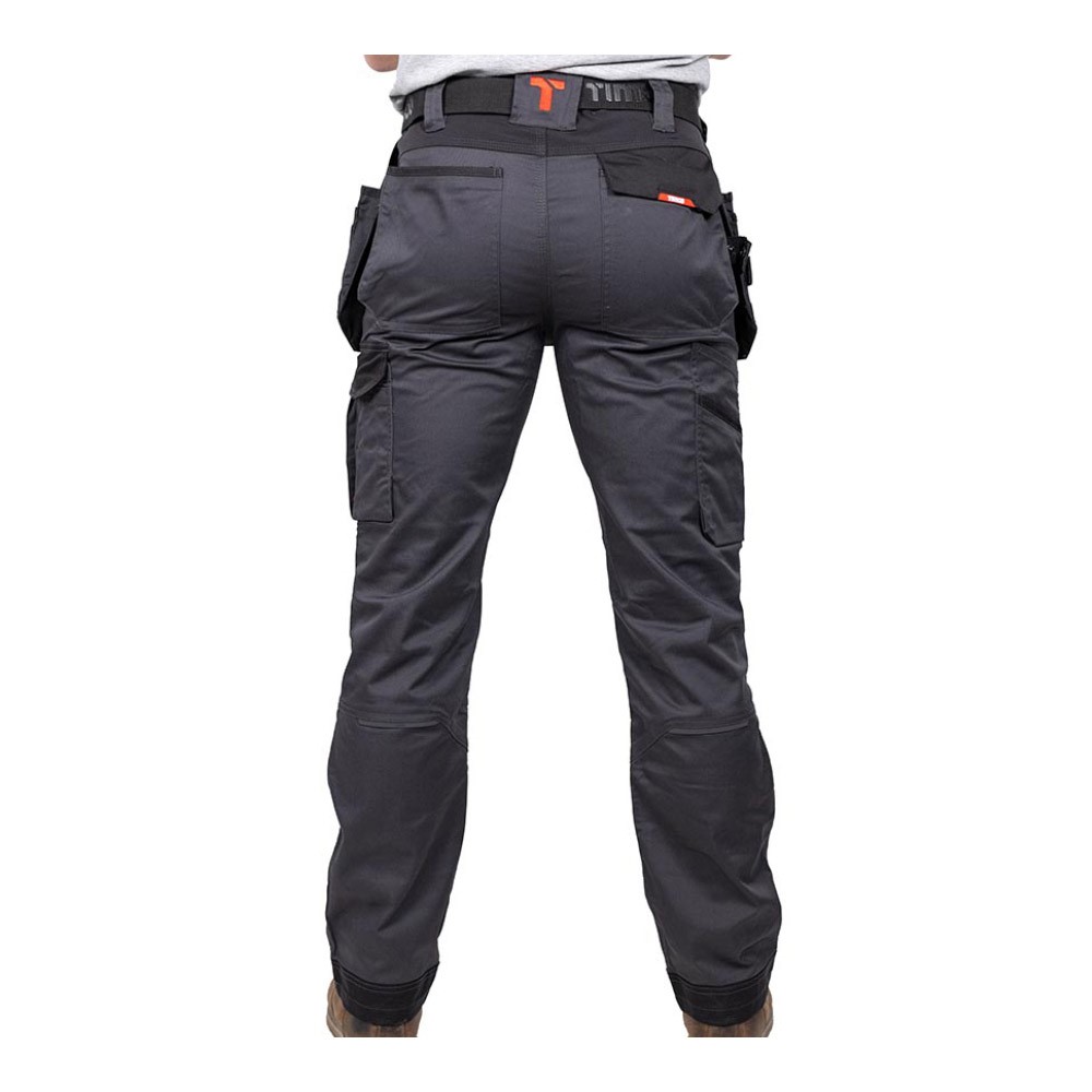 TIMCO Craftsman Trousers - Grey/Black W40 L32