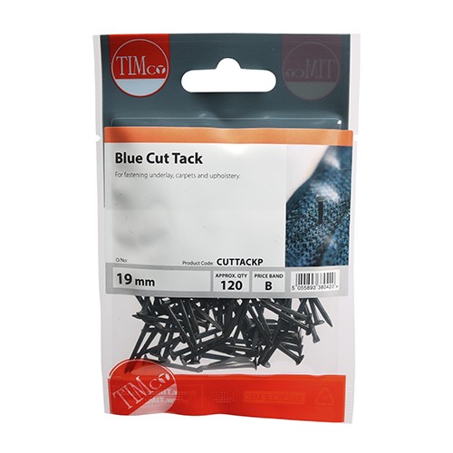 TIMCO Cut Tacks - Blue 19mm (120)