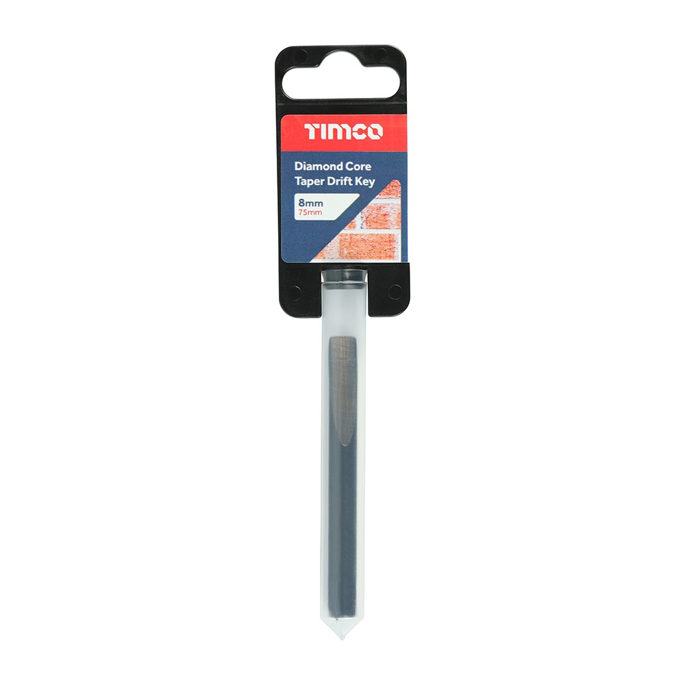 TIMCO Diamond Core Taper Drift Key 8 x 75mm