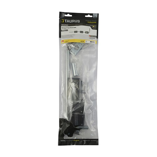 TIMCO Garage Drop Down Bolt - Black 12