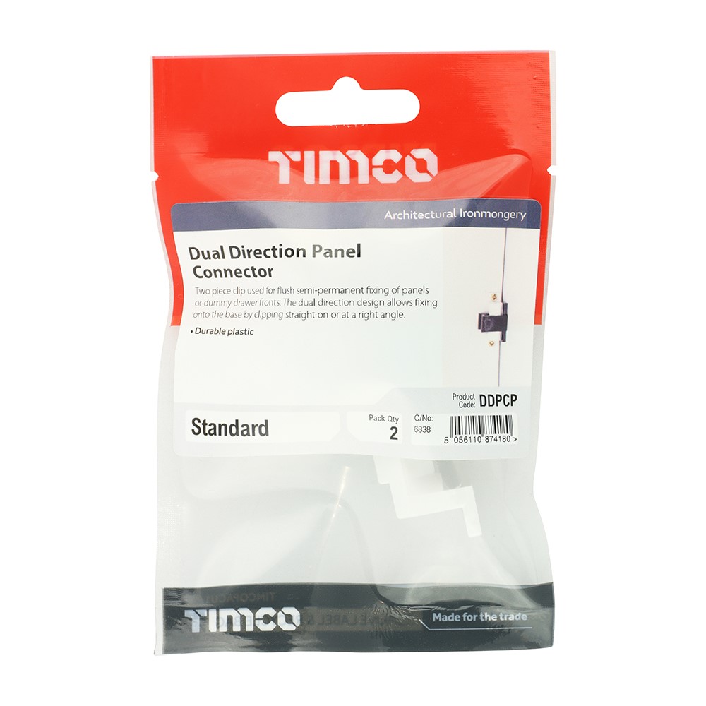 TIMCO Dual Direction Panel Connector (2)