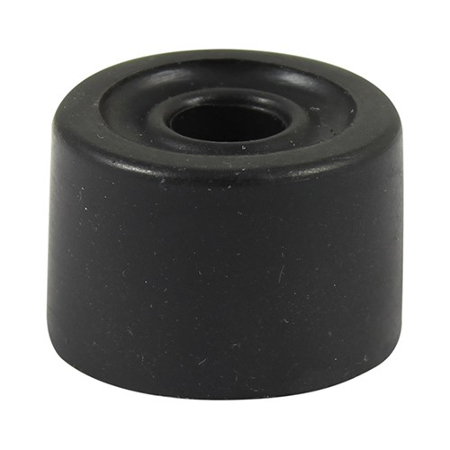 TIMCO PVC Door Stops - Black 32 x 21mm (2)