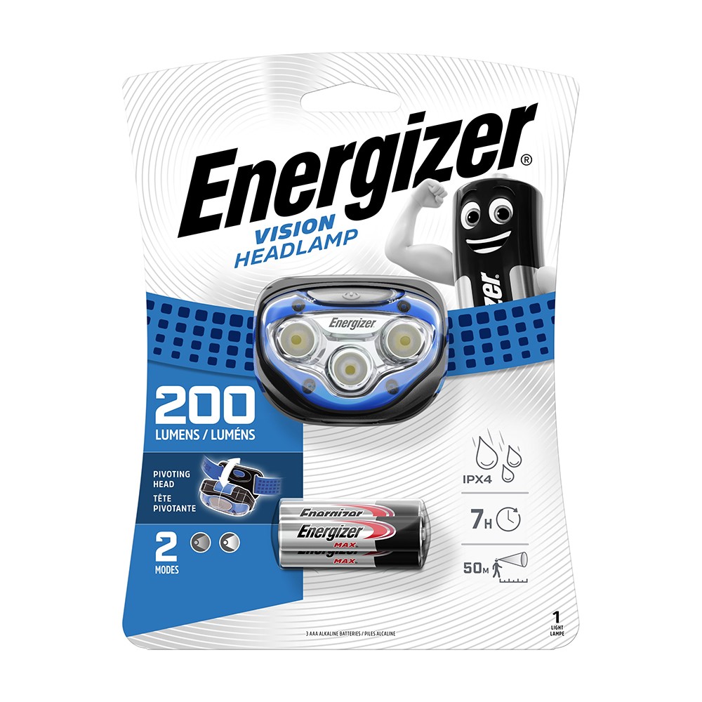 Energizer Vision LED Headlamp 200 Lumen (1)