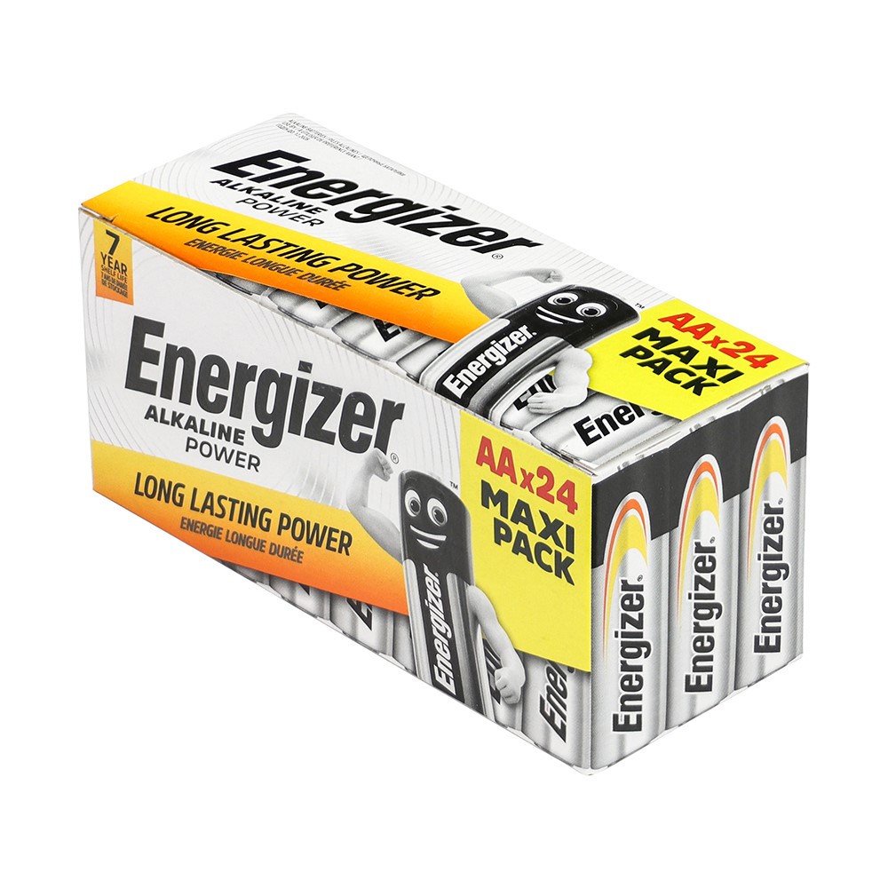 TIMCO Energizer Alkaline Power Battery - Value Home Pack AA (24 Pack)